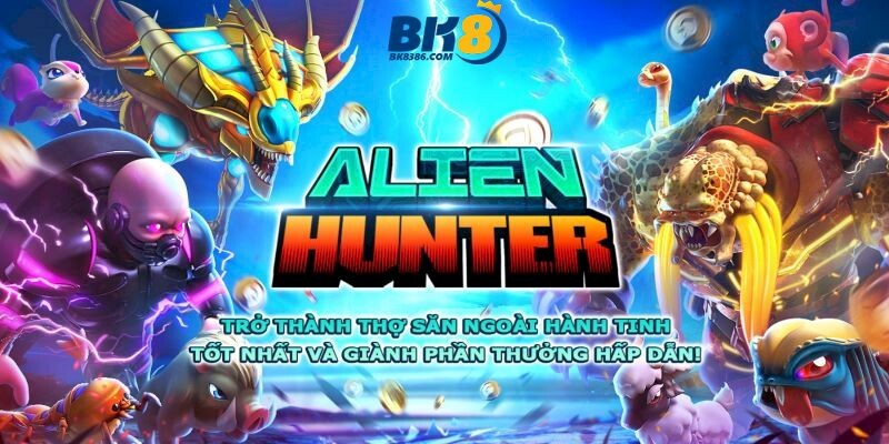 Bắn cá 3d Alien Hunter giao diện đẹp mắt